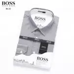 chemise hugo boss en solde point vague gray